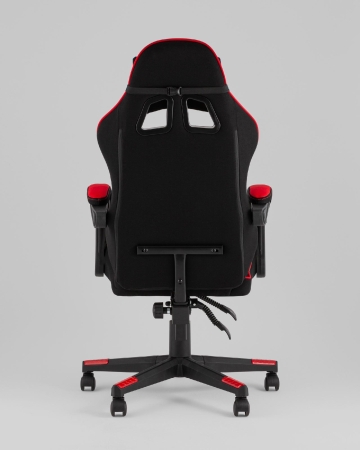 Кресло спортивное Shadow TopChairs ткань черно-красный