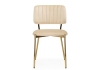 Стул на металлокаркасе Armond beige, gold