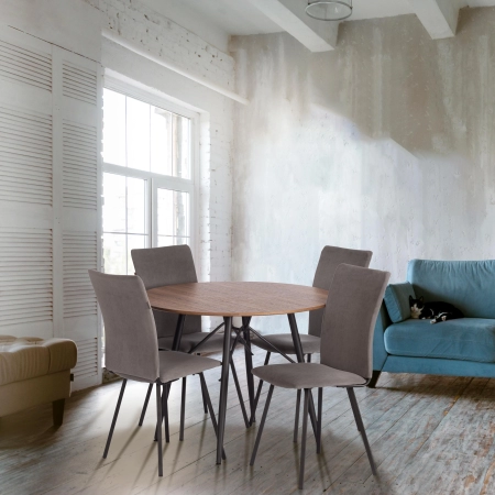 Стул обеденный La Rousse серый