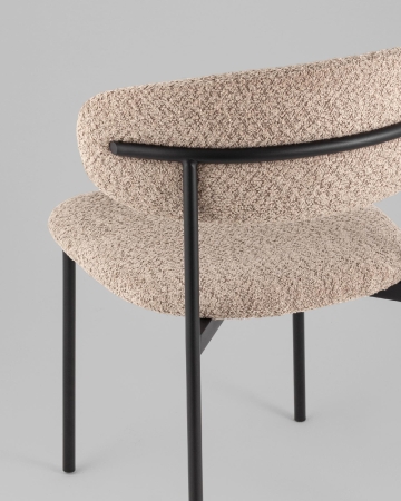 Стул Sevyn букле кофейный