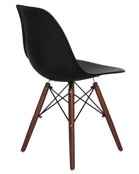 Стул обеденный LMZL-PP623 ножки темный бук сиденья черный