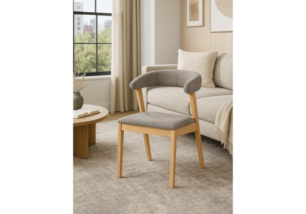 Стул деревянный Токио 2 ткань 231, светлое дерево