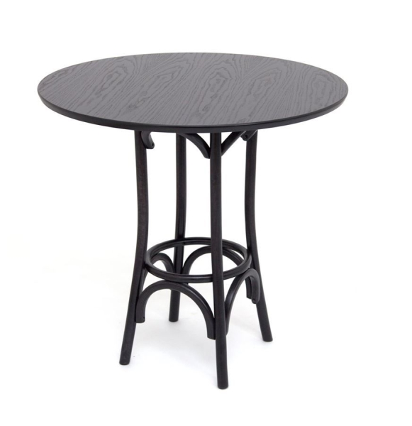 Стол деревянный круглый Зальцбург венге