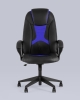 Кресло игровое ST-CYBER 8 TopChairs черный и синий