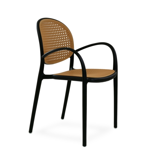 Кресло N-70 цвет черный с бежевой сеткой Кресло N-70 цвет черный с бежевой сеткой