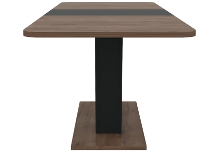 Стол Сиатан дуб табачный, графит