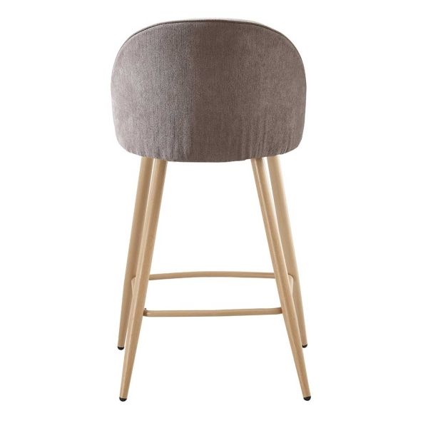 Стул полубарный 373B-2 бежевый TD3052-11, дерево