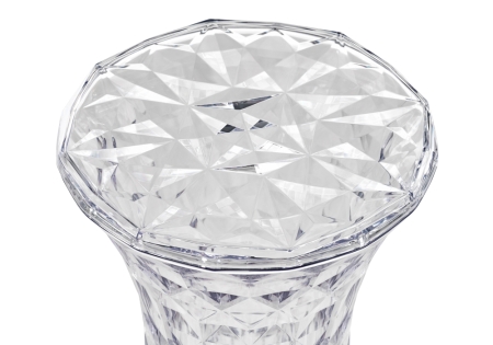 Журнальный стол Button 30x47 прозрачный