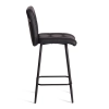 Полубарный стул Медео черный