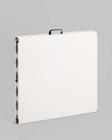 Стол складной чемодан 152*74*74 белый