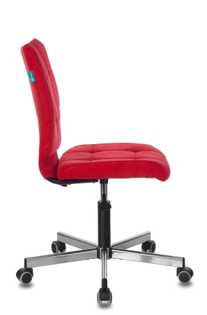 Кресло CH-330M и VELV88 красный Velvet 88, крестовина металл