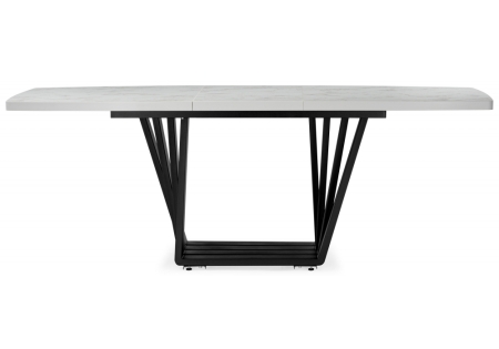 Стол деревянный Эудес 160(205)х90 сабия, черный