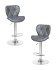 Набор 2 шт Стул барный BARNY, серый