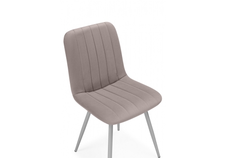Стул на металлокаркасе Дани латте (zd 290), серый np