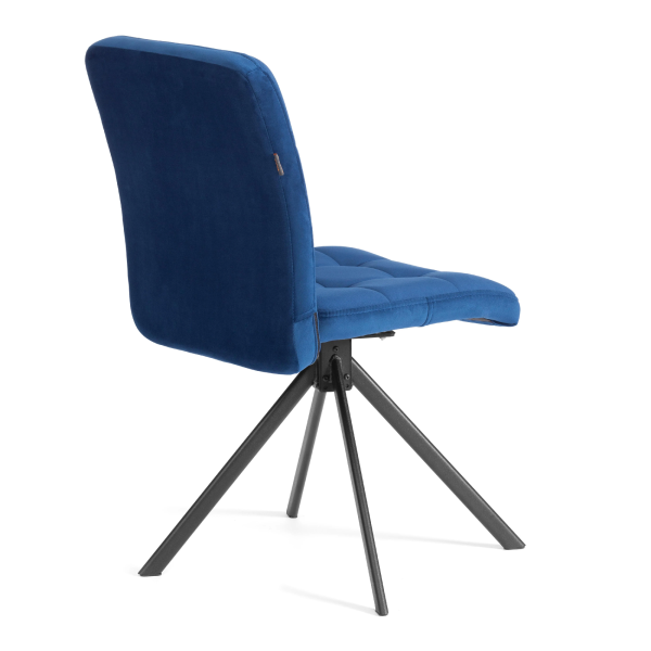 Стул обеденный Medeo синий велюр Стул обеденный Medeo синий велюр