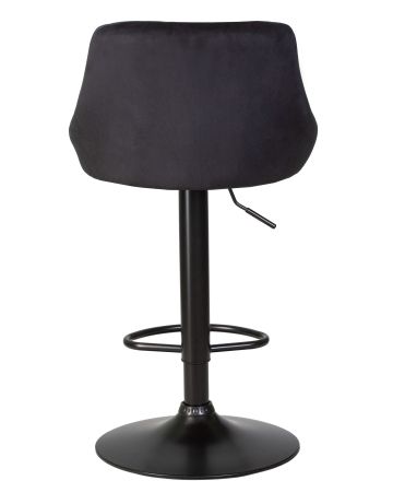 Стул барный LOGAN черный черный велюр MJ9-101