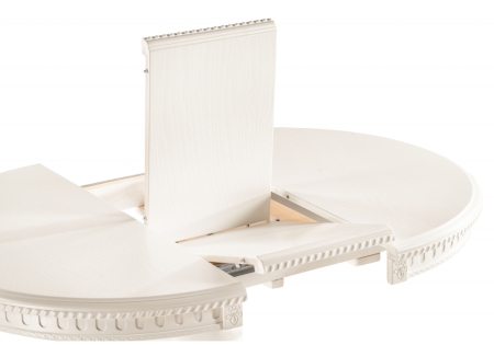 Стол деревянный Долерит круглый бежевый