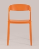 Стул Moris пластик оранжевый Стул Moris пластик оранжевый