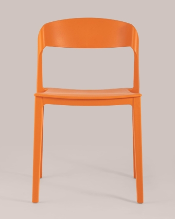 Стул Moris пластик оранжевый Стул Moris пластик оранжевый