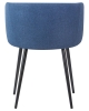 Стул обеденный ALINA синяя ткань LAR-106D-21