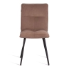 Стул обеденный Sweet темно-бежевый велюр