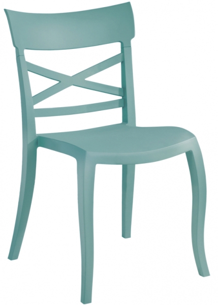 Стул пластиковый PAPATYA XSera-S голубой