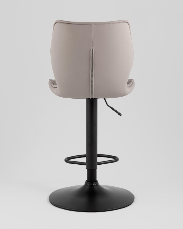 Стул барный Dome экокожа серый 2 шт.