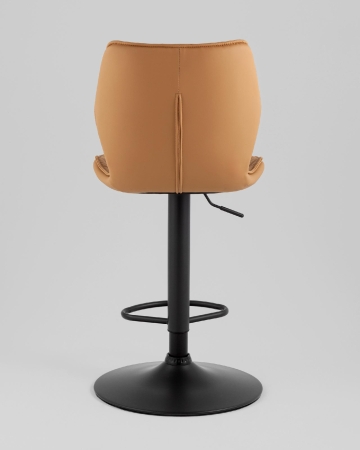 Стул барный Dome экокожа коричневый 2 шт.