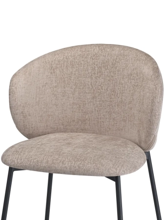 Стул для кухни SOLIS бежевый шенилл ELEMENT 290, комплект 2шт