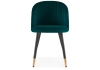 Стул Gabi зеленый, черный