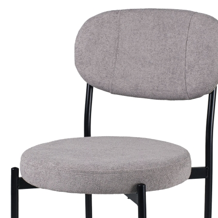 Стул Maso букле серый MOSS 960