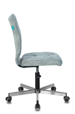 Кресло CH-330M и LT-28 без подлокотников серо-голубой, крестовина металл