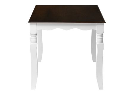 Деревянный стол Provance белый, дуб