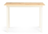 Стол деревянный Аркон 110(130)х68х75 дуб вотан, белый