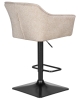 Набор 2 шт Стул барный RALF, бежевый твид (LEO26)