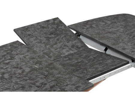 Стол деревянный Кортез 116(160)x77 раздвижной малави, медь