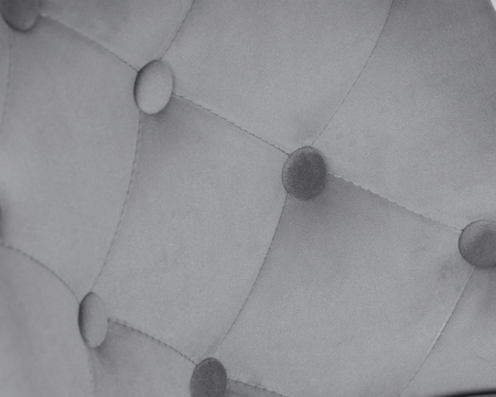 Набор 2 шт Стул барный JOSEPH BLACK, серый велюр (MJ9-75)