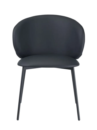 Стул для кухни SOLIS черный экокожа NAPPA 999, комплект 2шт