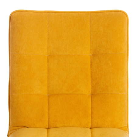 Кресло ZERO велюр, горчичный