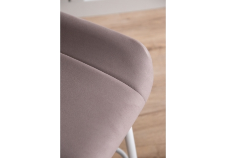 Барный стул Седа латте (zd 290), белый