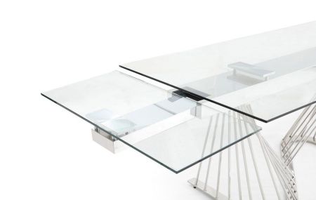 Стол DT9118GS (180) прозрачный