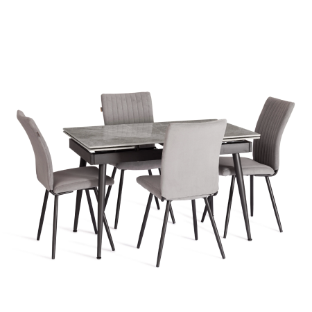 Стул обеденный Monte Carlo серый