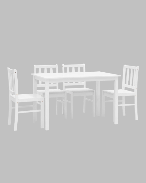 Обеденная группа INGRID белый