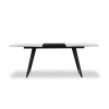 Стол DT-93 белый, черный