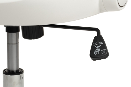 Кресло Oliver RCH W-203AC белый пластик и оранжевый