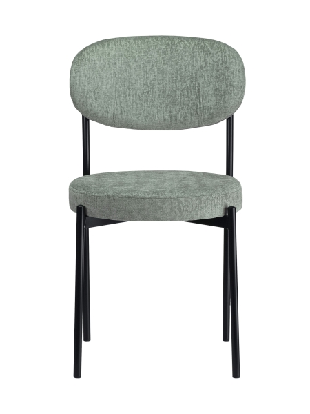 Стул Maso шенилл зеленый ELEMENT 694