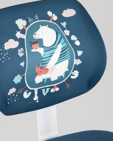 Кресло ЛОЛО Bear пластик белый