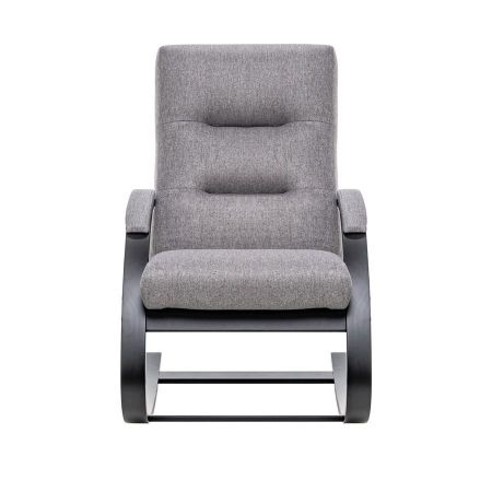 Кресло-качалка Милано венге и ткань мальмо 90