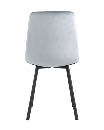 Стул Chilly велюр серо-голубой