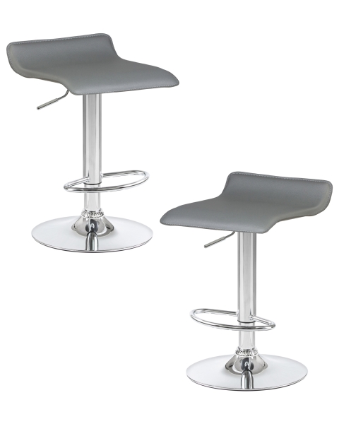 Набор 2 шт Стул барный TOMMY, серый